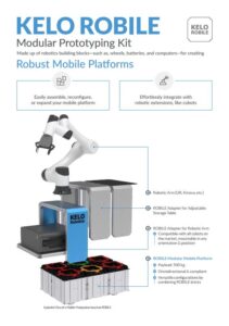 ROBILE modular autonomous mobile robot brochure