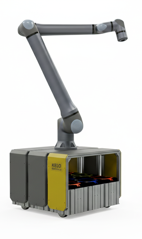 ROBILE standard platform with Universal Robots UR8 long